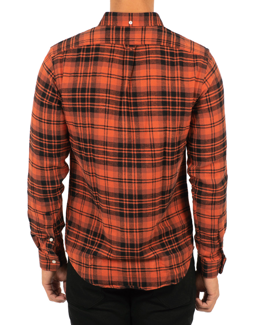 Herre | Skjorter | Schnayderman?s | Large Check Rost/Black Twill Shirt