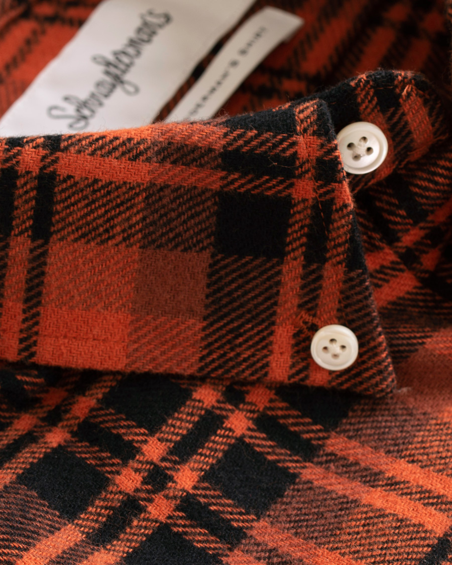 Herre | Skjorter | Schnayderman?s | Large Check Rost/Black Twill Shirt