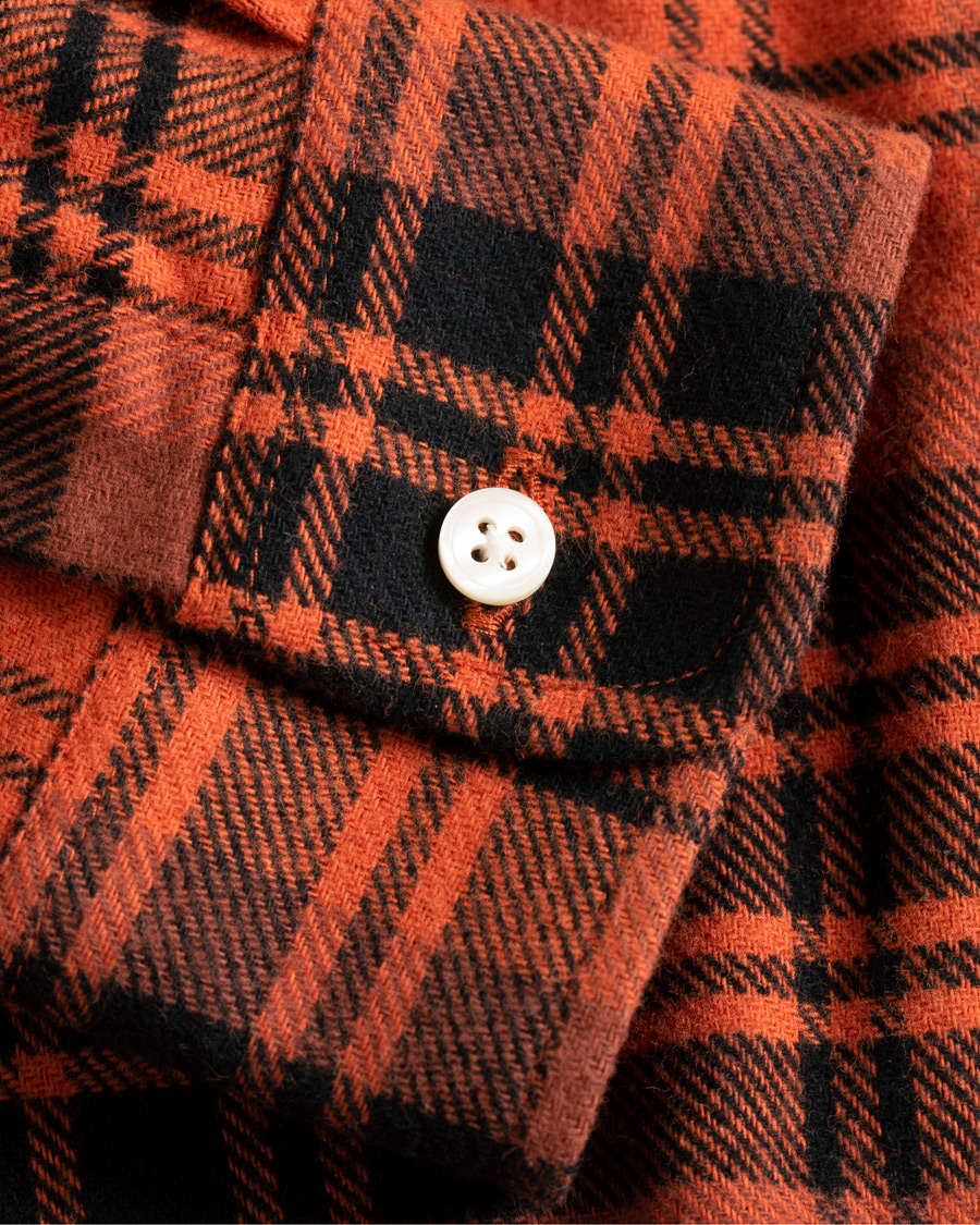 Herre | Skjorter | Schnayderman?s | Large Check Rost/Black Twill Shirt