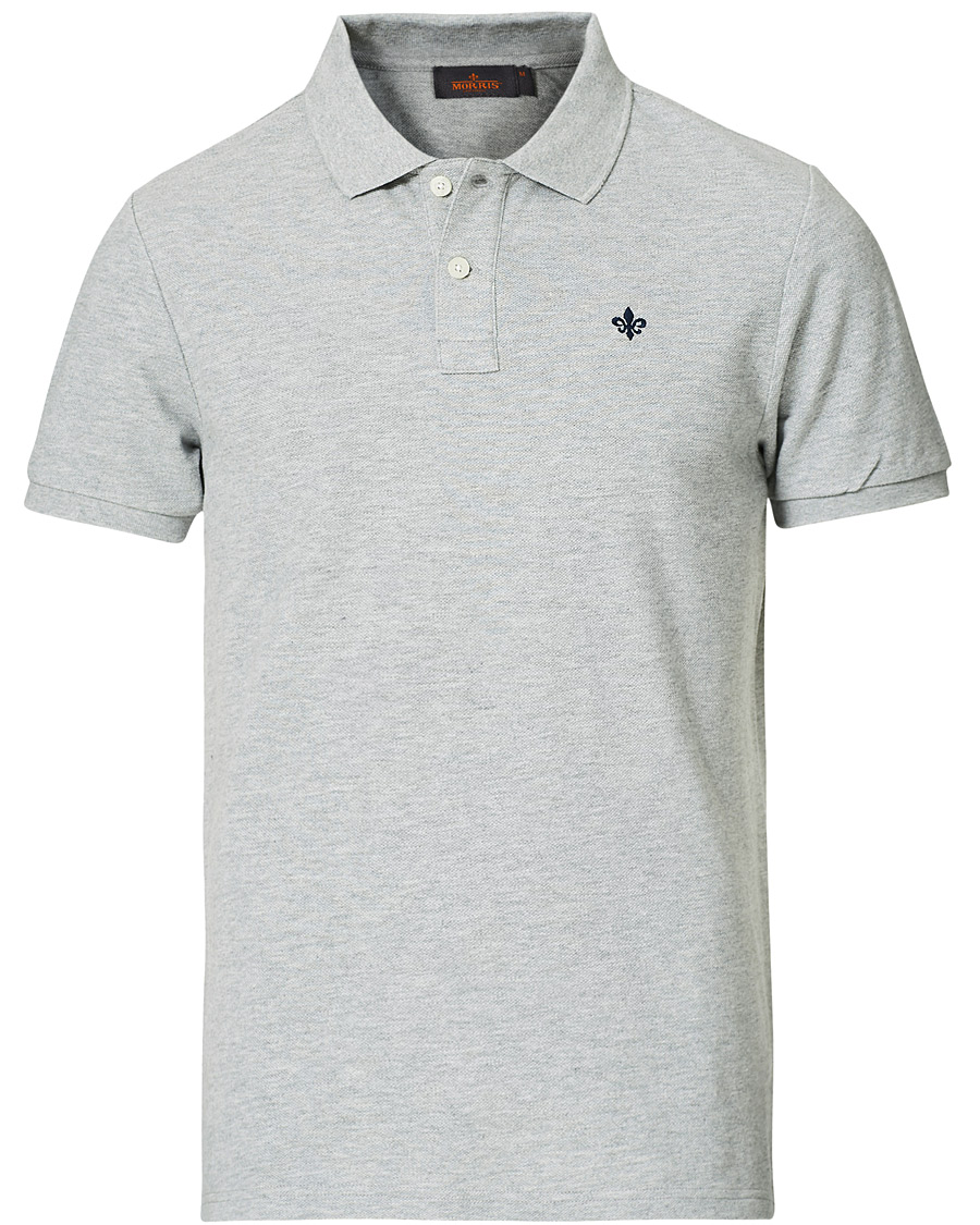 Herre | Polotrøjer | Morris | New Piqué Grey Melange