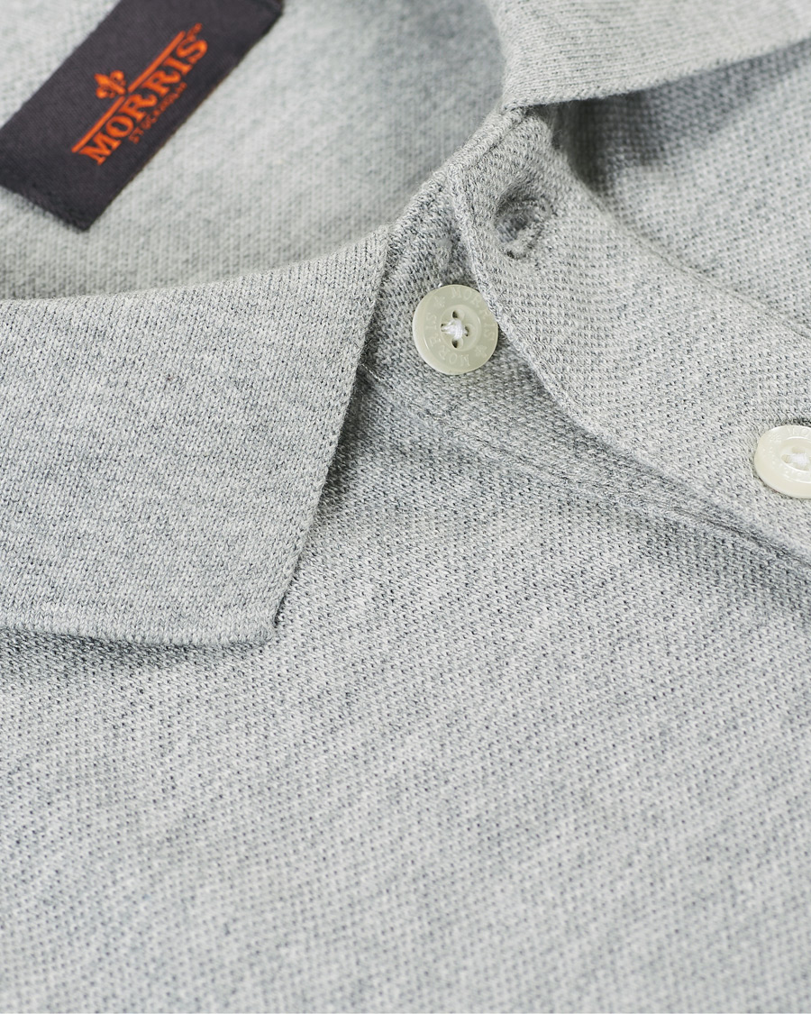 Herre | Polotrøjer | Morris | New Piqué Grey Melange