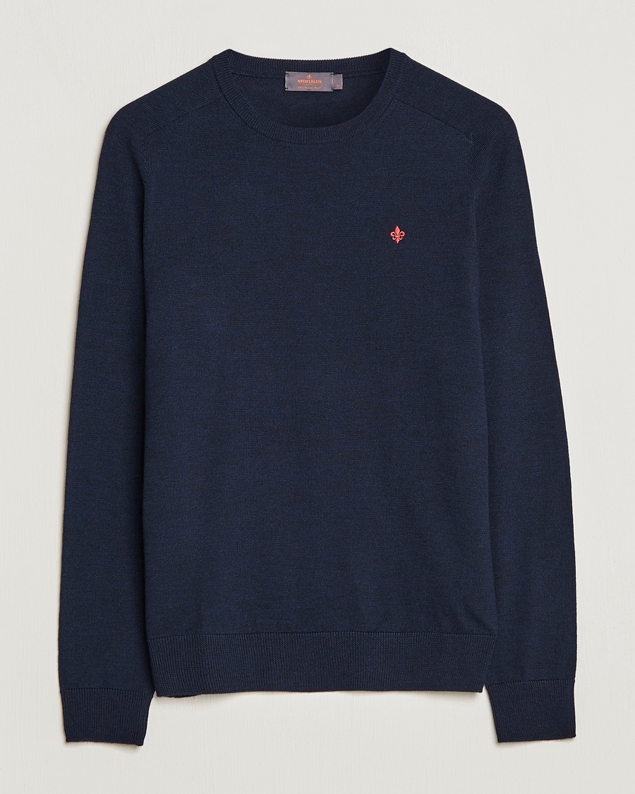 Herre |  | Morris | Merino O-Neck Navy