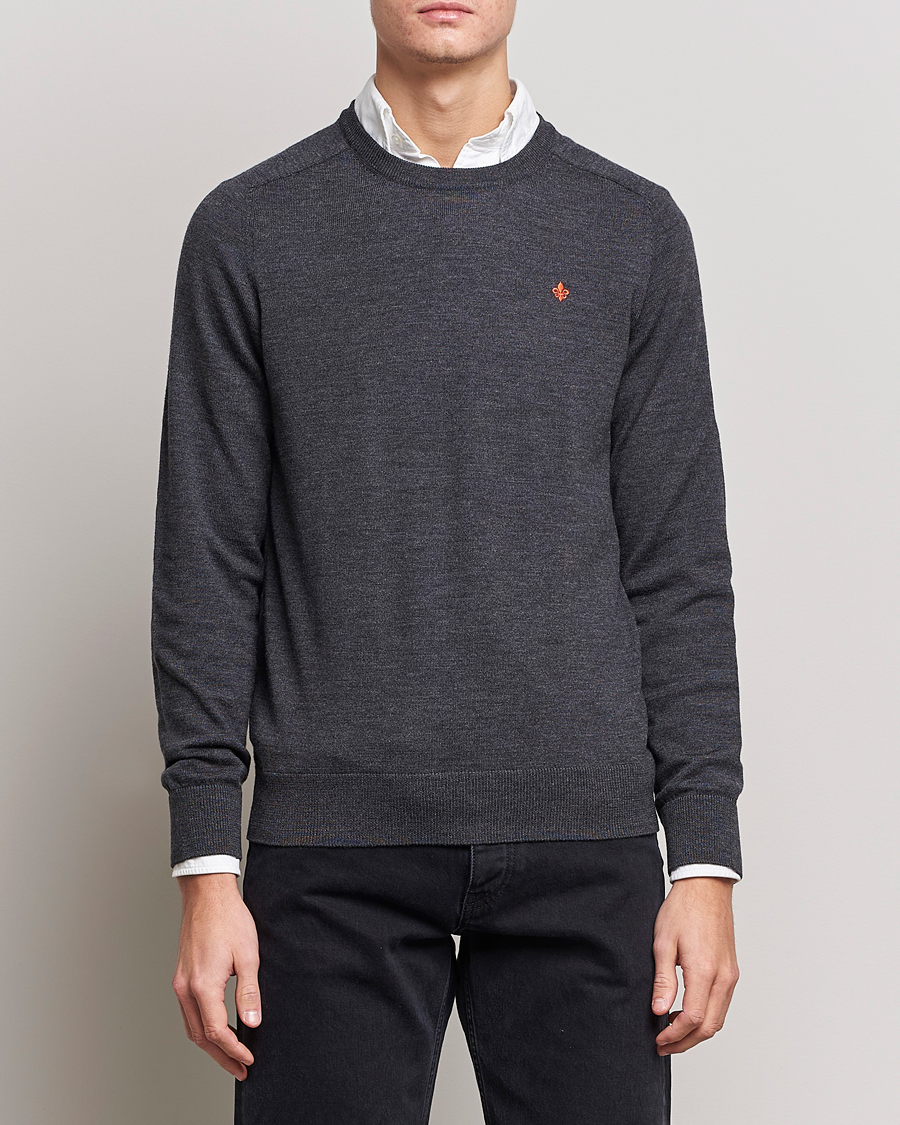 Herre |  | Morris | Merino O-Neck Grey