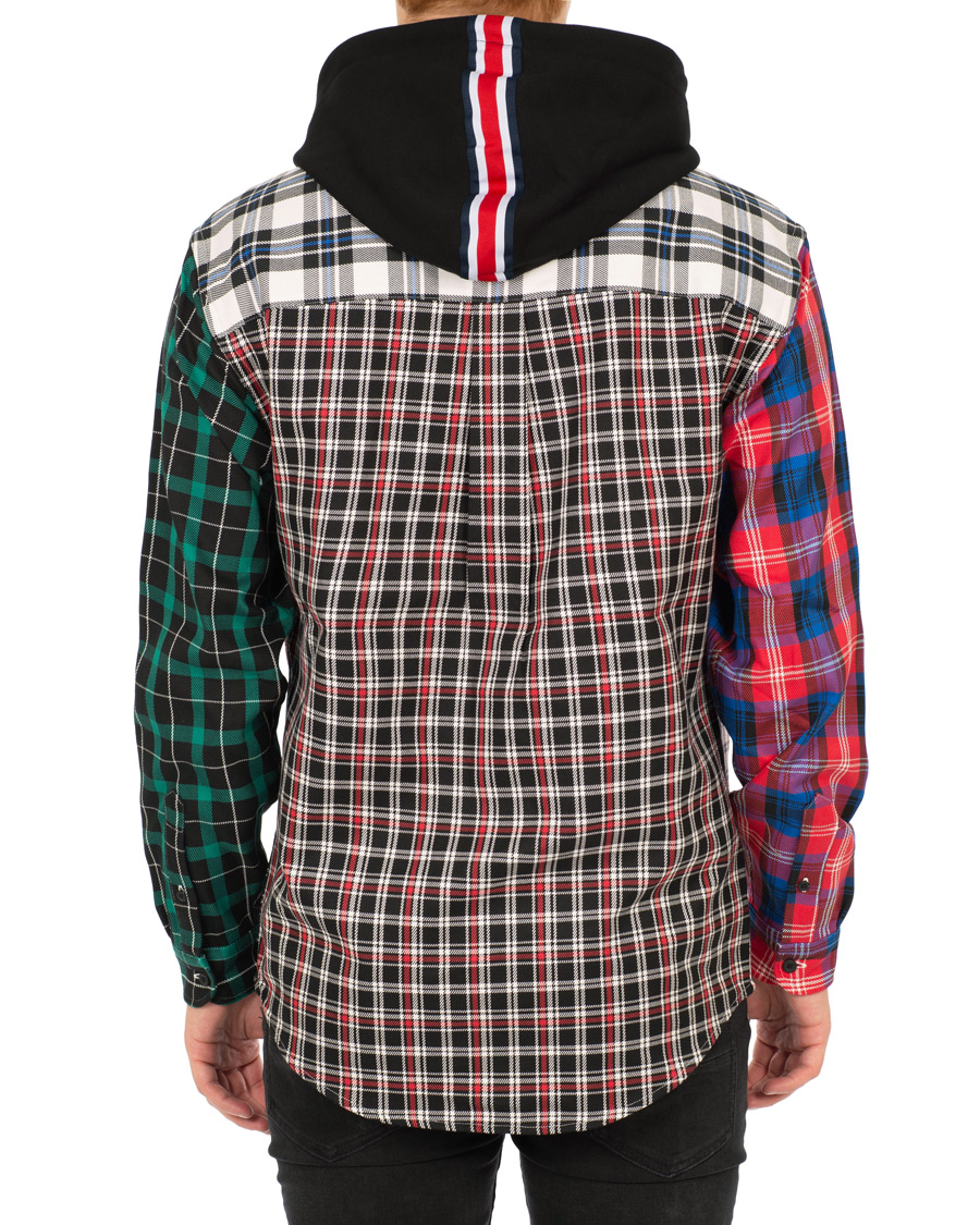 Herre | Trøjer | Tommy Hilfiger | Lewis Hamilton Plaid Hoodie Shirt Barbados Cherry