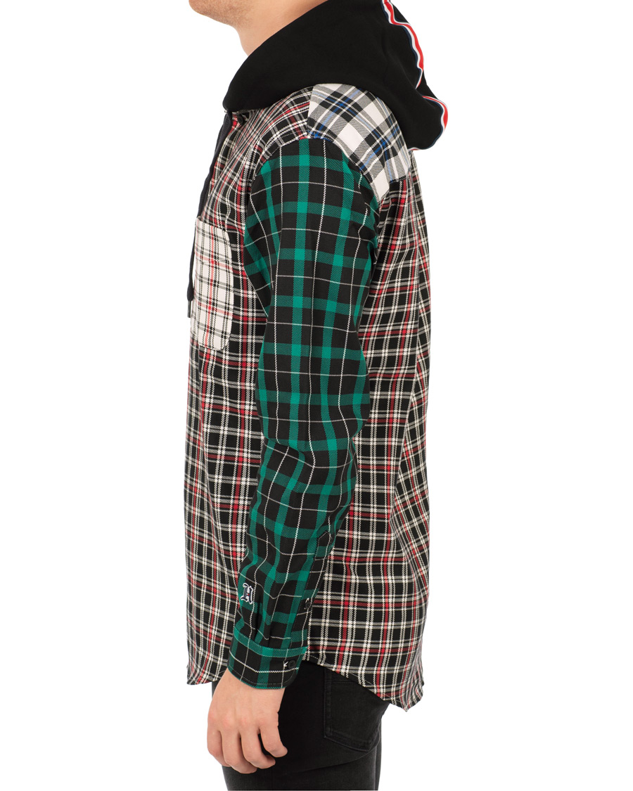 Herre | Trøjer | Tommy Hilfiger | Lewis Hamilton Plaid Hoodie Shirt Barbados Cherry