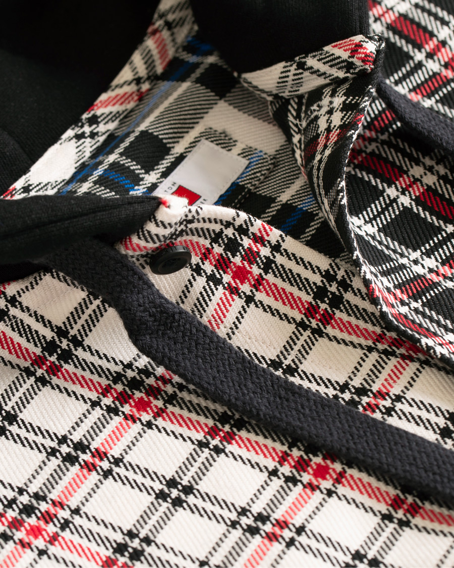 Herre | Trøjer | Tommy Hilfiger | Lewis Hamilton Plaid Hoodie Shirt Barbados Cherry