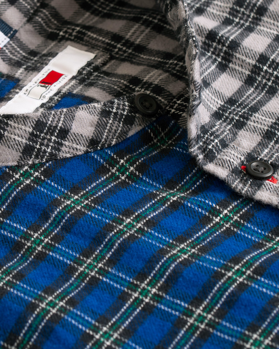 Herre | Skjorter | Tommy Hilfiger | Lewis Hamilton Check Shirt Sodalite Blue