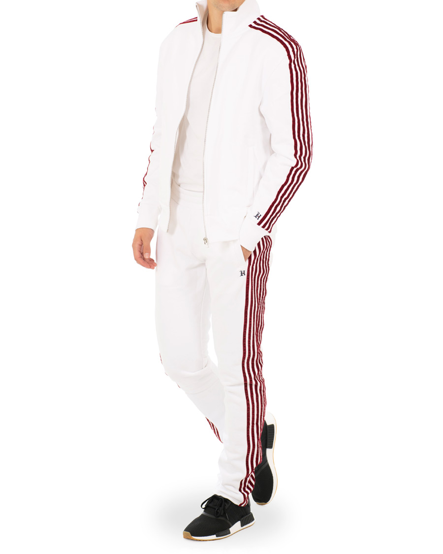 Herre | Bukser | Tommy Hilfiger | Lewis Hamilton Striped Track Pant Bright White