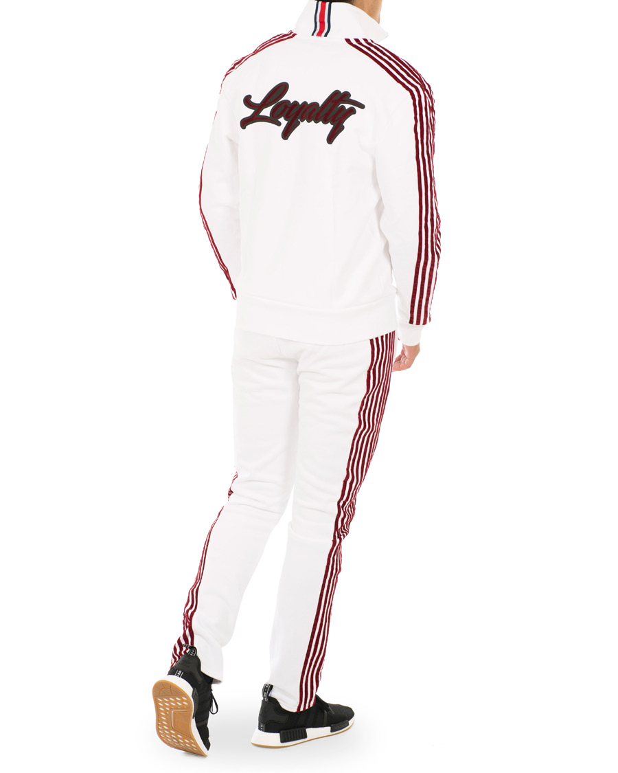 Herre | Trøjer | Tommy Hilfiger | Lewis Hamilton Striped Track Jacket Bright White