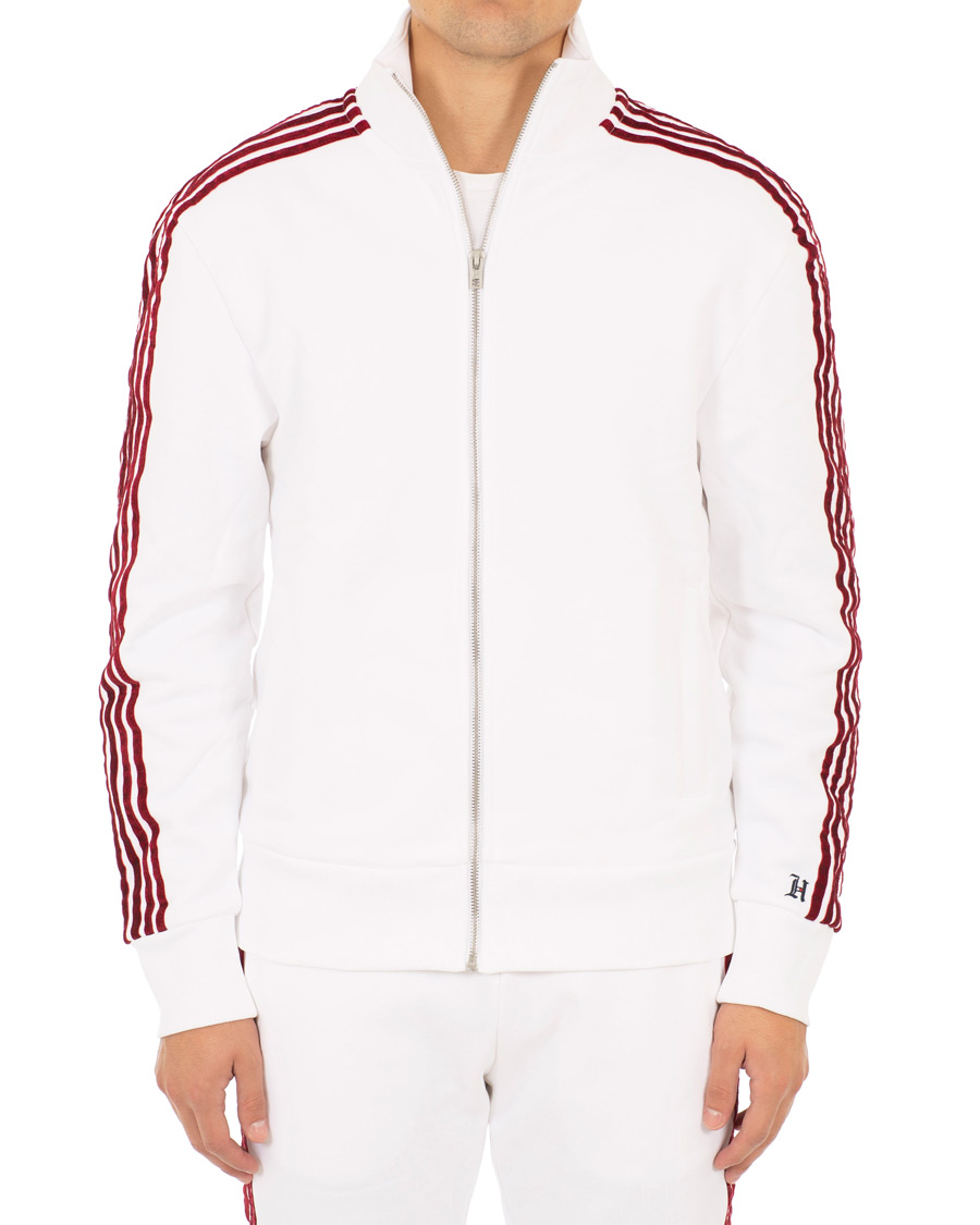 Herre | Trøjer | Tommy Hilfiger | Lewis Hamilton Striped Track Jacket Bright White
