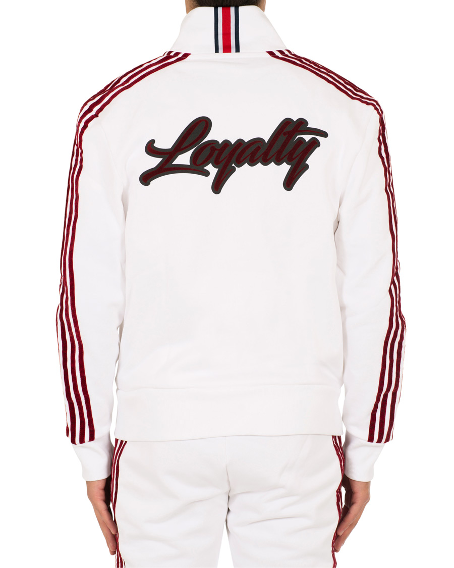 Herre | Trøjer | Tommy Hilfiger | Lewis Hamilton Striped Track Jacket Bright White