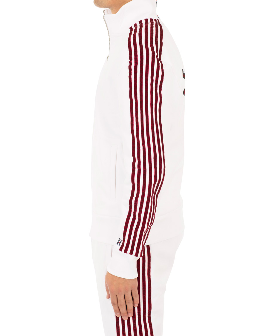 Herre | Trøjer | Tommy Hilfiger | Lewis Hamilton Striped Track Jacket Bright White