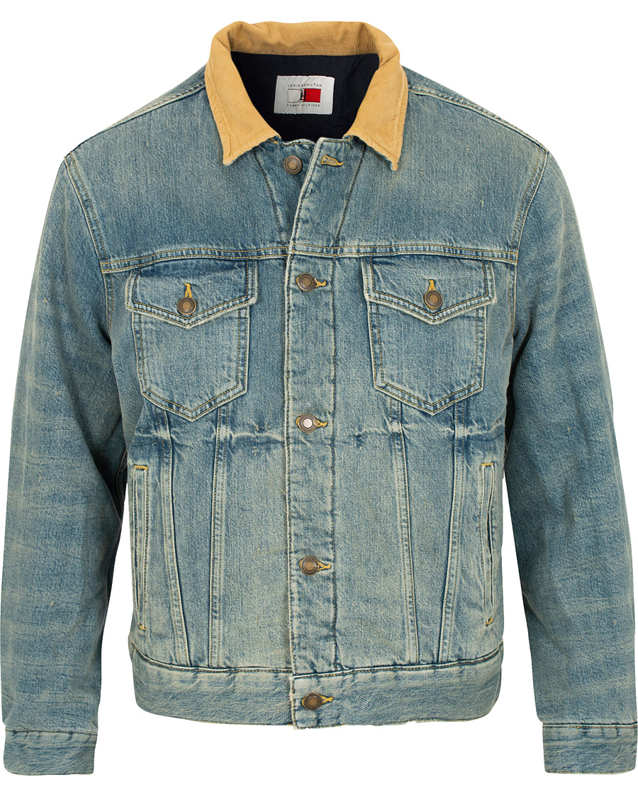 tommy hilfiger x lewis hamilton denim jacket
