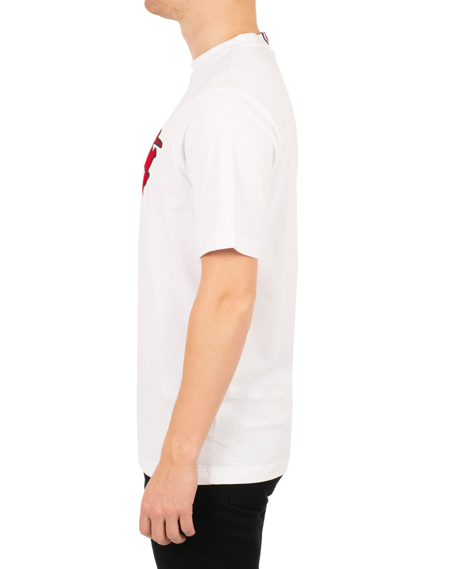 Herre | T-Shirts | Tommy Hilfiger | Lewis Hamilton Loyalty Tee Bright White