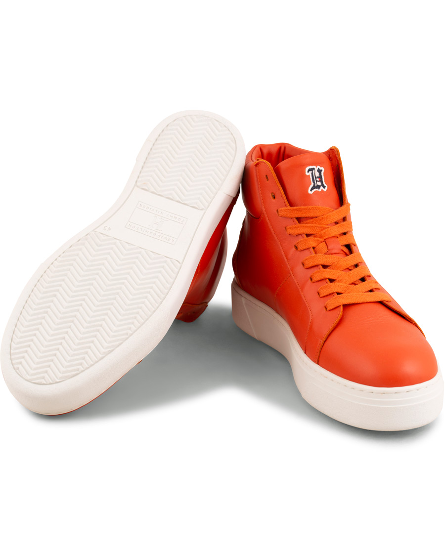 Herre | Tommy Hilfiger Lewis Hamilton Hybrid High Top Orangeade | Tommy Hilfiger | Lewis Hamilton Hybrid High Top Orangeade