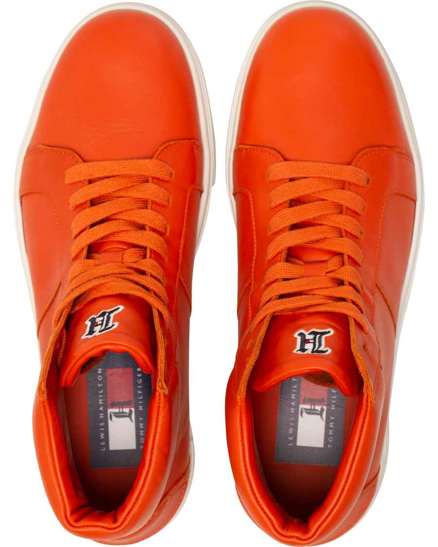 Herre | Tommy Hilfiger Lewis Hamilton Hybrid High Top Orangeade | Tommy Hilfiger | Lewis Hamilton Hybrid High Top Orangeade