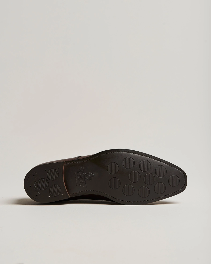 Herre | Monk straps | Crockett & Jones | Lowndes Monkstrap City Sole Dark Brown Calf