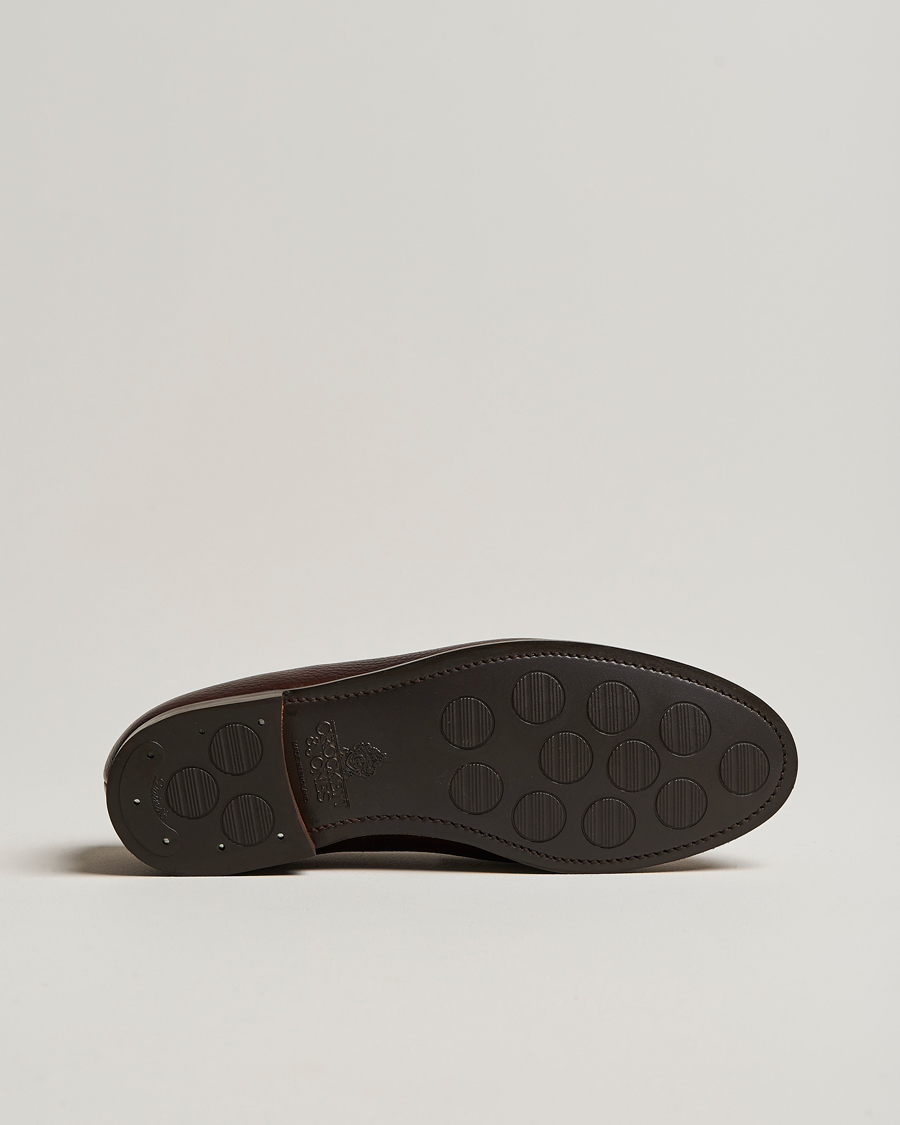 Herre | Loafers | Crockett & Jones | Boston City Sole Dark Brown Calf