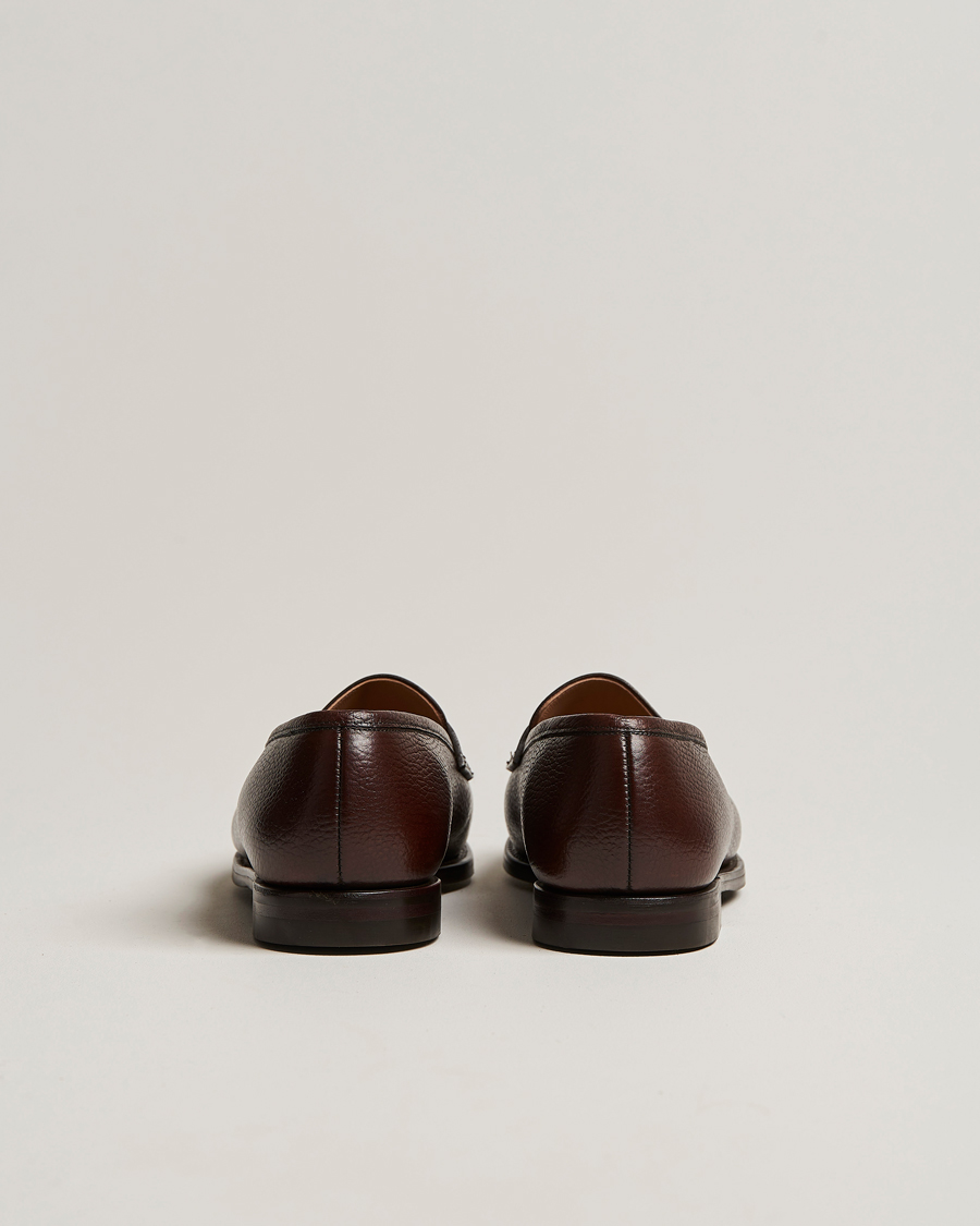 Herre | Loafers | Crockett & Jones | Boston City Sole Dark Brown Calf
