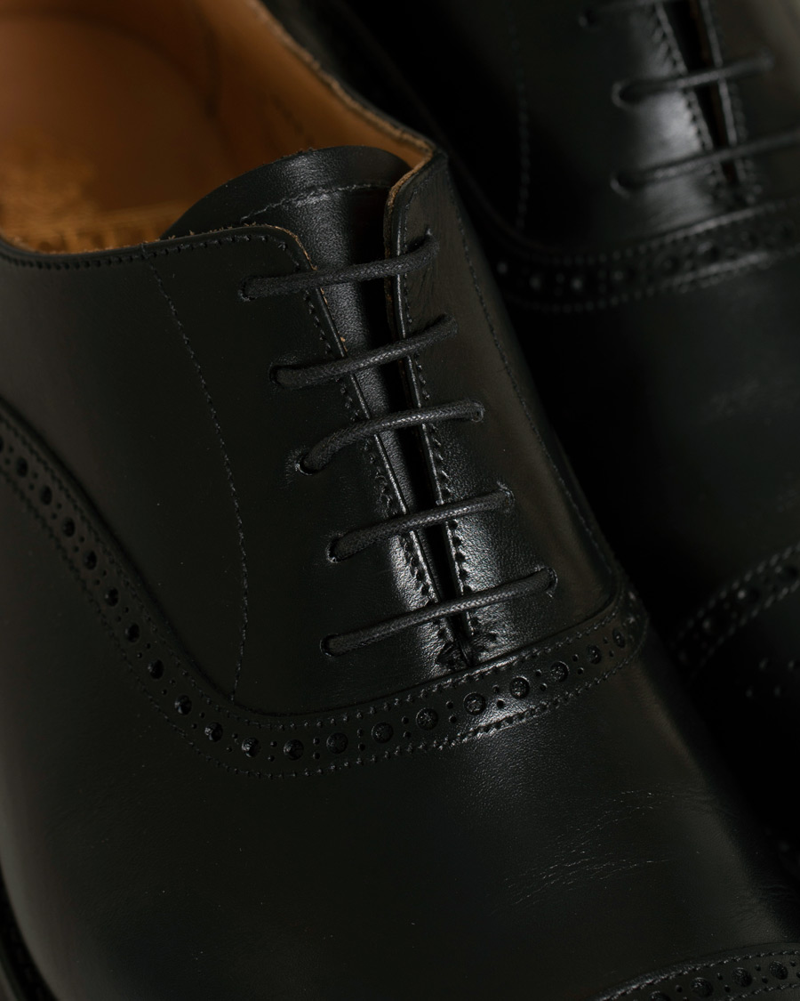 Herre | Crockett & Jones Hatton Brogue City Sole Black Calf | Crockett & Jones | Hatton Brogue City Sole Black Calf