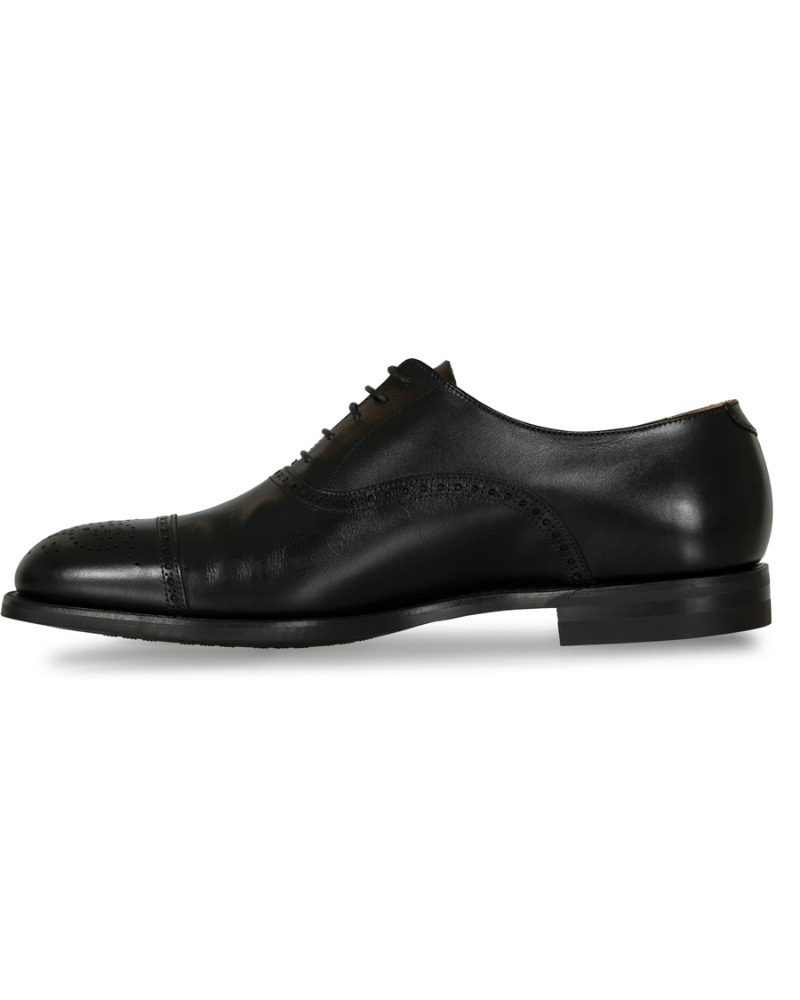 Herre | Crockett & Jones Hatton Brogue City Sole Black Calf | Crockett & Jones | Hatton Brogue City Sole Black Calf