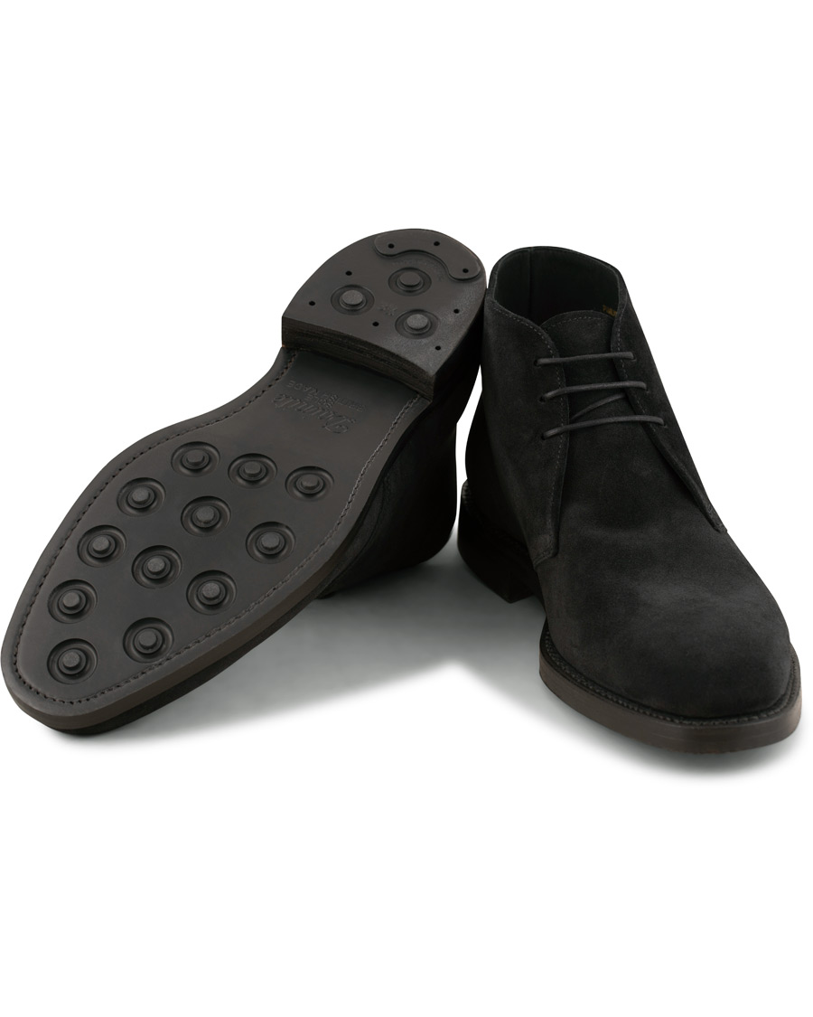 Herre | Loake 1880 Pimlico Chukka Boot Black Suede | Loake 1880 | Pimlico Chukka Boot Black Suede