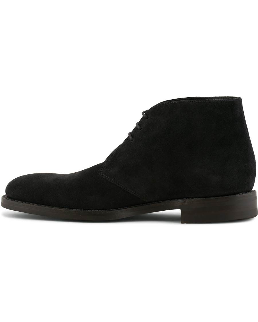 Herre | Loake 1880 Pimlico Chukka Boot Black Suede | Loake 1880 | Pimlico Chukka Boot Black Suede