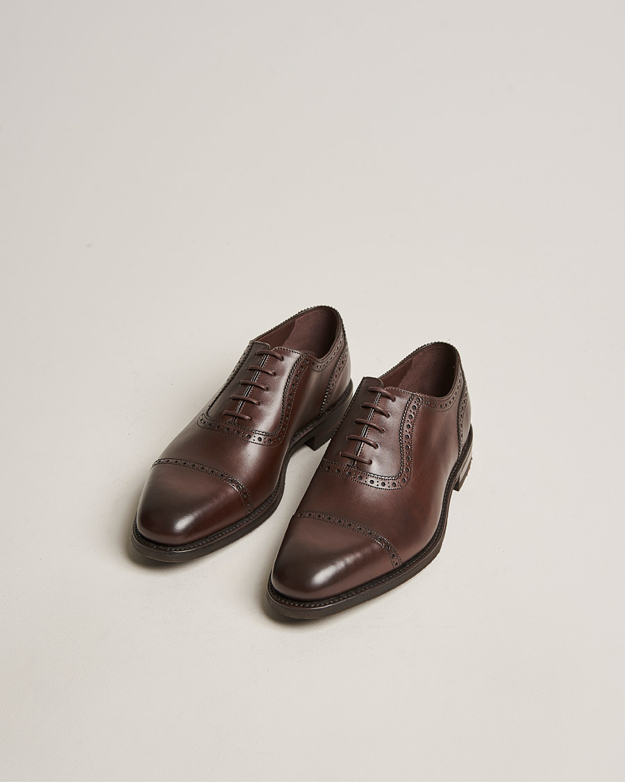 Herre | Afdelinger | Loake 1880 | Fleet Brogue Shadow Sole Dark Brown Calf