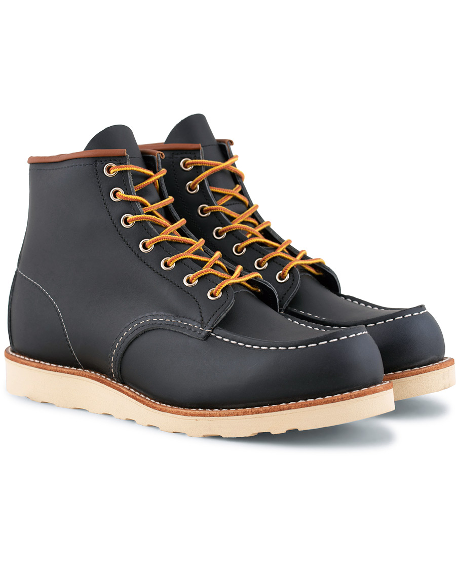 Herre | Red Wing Shoes Moc Toe Boot Navy Portage Leather | Red Wing Shoes | Moc Toe Boot Navy Portage Leather