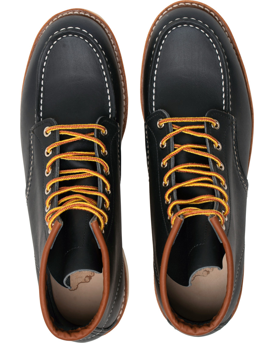 Herre | Red Wing Shoes Moc Toe Boot Navy Portage Leather | Red Wing Shoes | Moc Toe Boot Navy Portage Leather