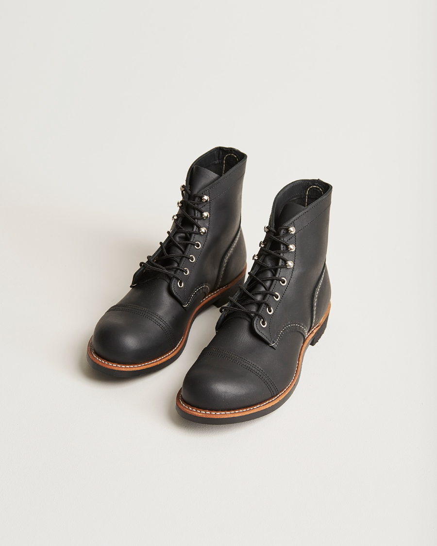 Herre | Sorte støvler | Red Wing Shoes | Iron Ranger Boot Black Harness