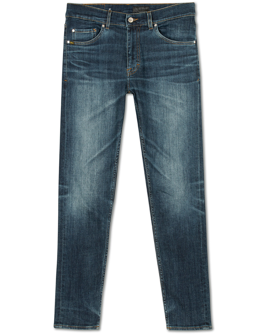 Herre | Jeans | Tiger of Sweden Jeans | Evolve Royal Blue Stretch Jeans Mid Blue