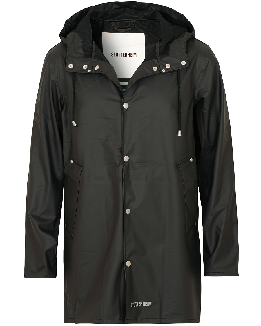 Herre | Jakker | Stutterheim | Stockholm Lightweight Raincoat Black