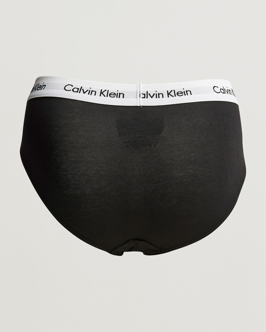 Herre | Calvin Klein | Calvin Klein | Cotton Stretch Hip Breif 3-Pack Black/White/Grey