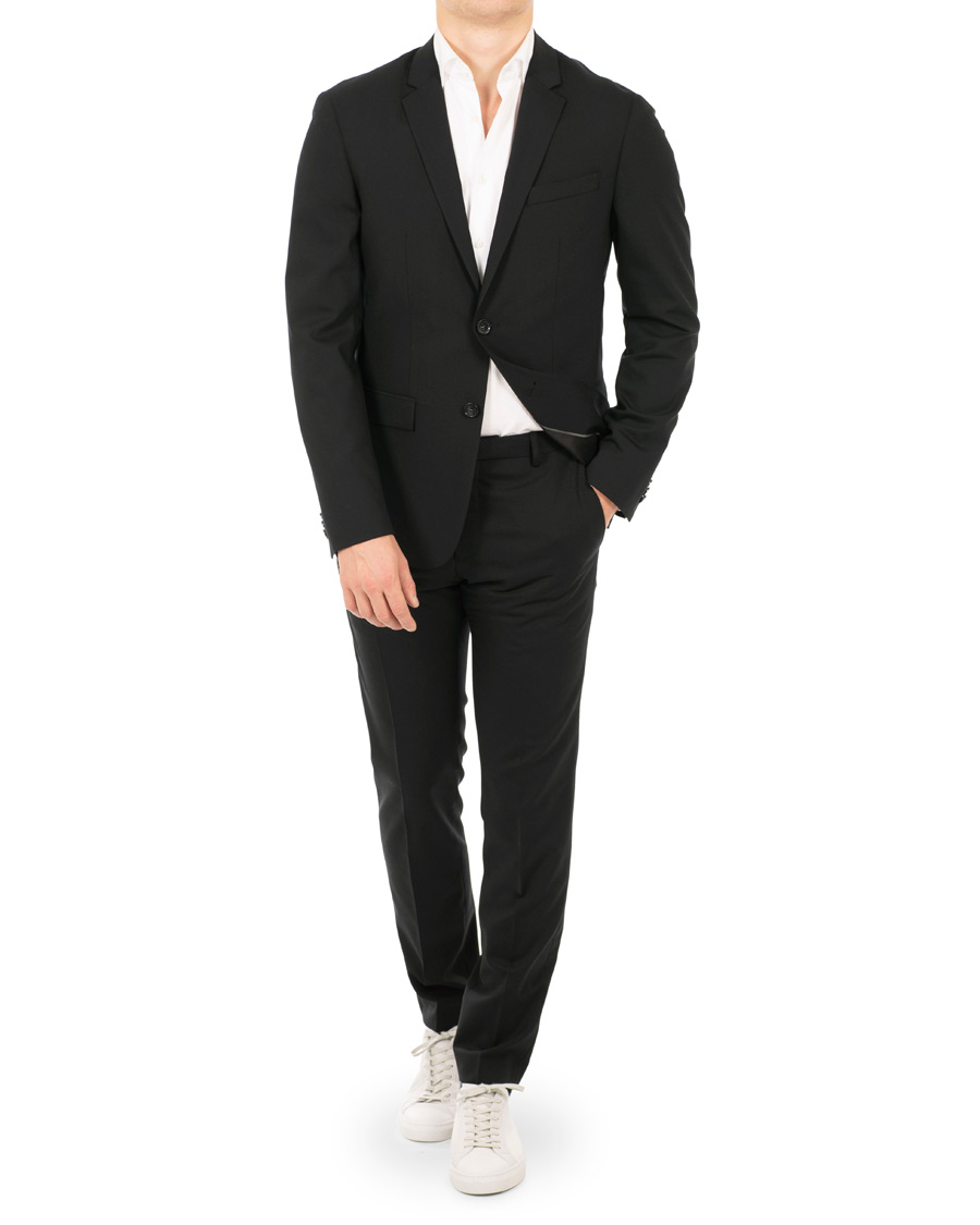 Herre | Blazere & jakker | Calvin Klein | Wool Stretch Blazer Black