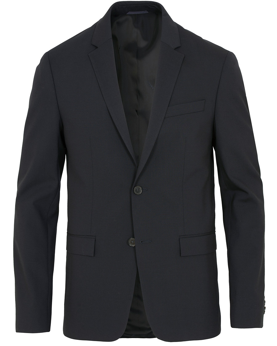 Herre | Blazere & jakker | Calvin Klein | Wool Stretch Blazer Midnight Navy