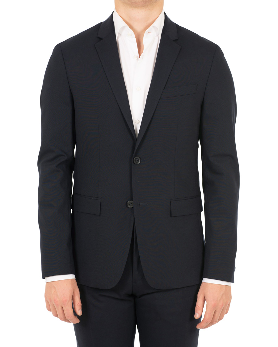 Herre | Blazere & jakker | Calvin Klein | Wool Stretch Blazer Midnight Navy