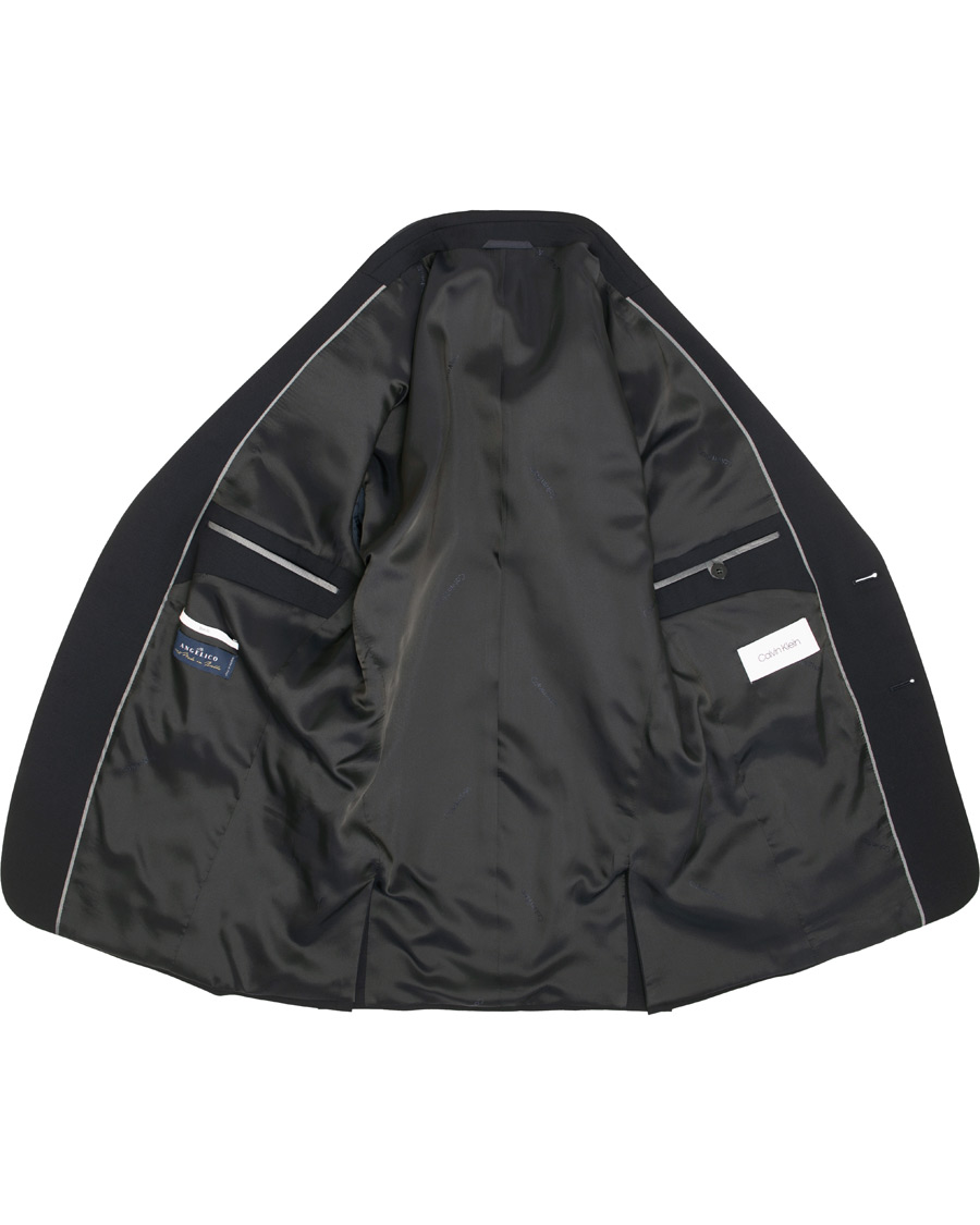 Herre | Blazere & jakker | Calvin Klein | Wool Stretch Blazer Midnight Navy
