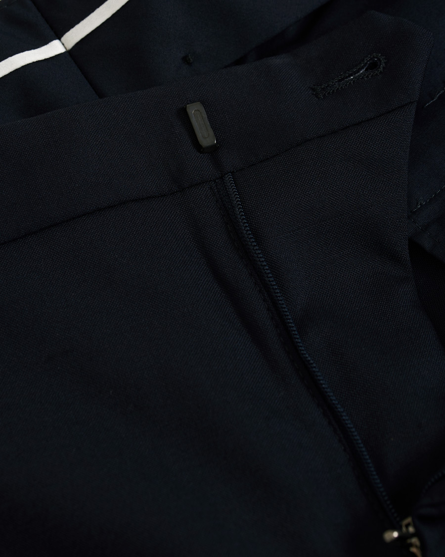 Herre | Bukser | Calvin Klein | Wool Stretch Trousers Midnight Navy