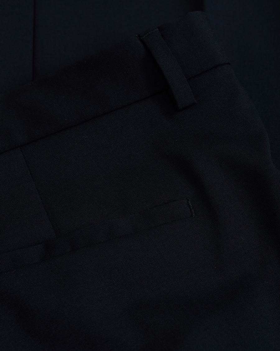Herre | Bukser | Calvin Klein | Wool Stretch Trousers Midnight Navy