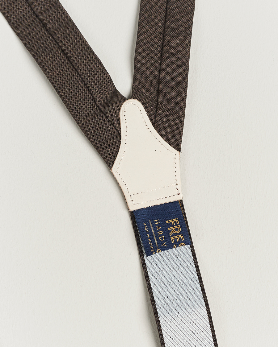 Herre | Albert Thurston Fresco Braces 38mm Brown | Albert Thurston | Fresco Braces 38mm Brown