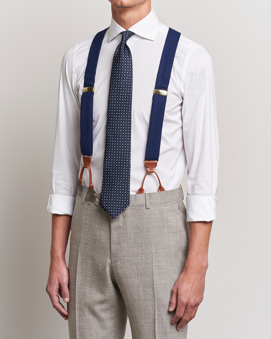 Herre | Albert Thurston Fresco Braces 38mm Royal Blue | Albert Thurston | Fresco Braces 38mm Royal Blue