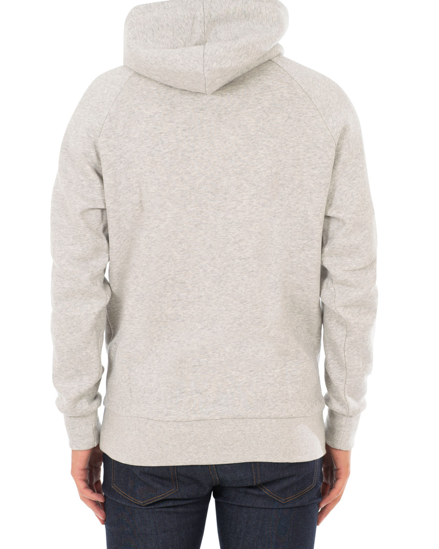 Herre | Trøjer | A Day's March | Hoodie Sweatshirt Grey Melange