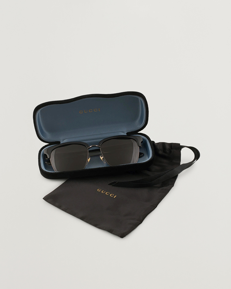 Herre | Solbriller | Gucci | GG0382S Sunglasses Black/Grey