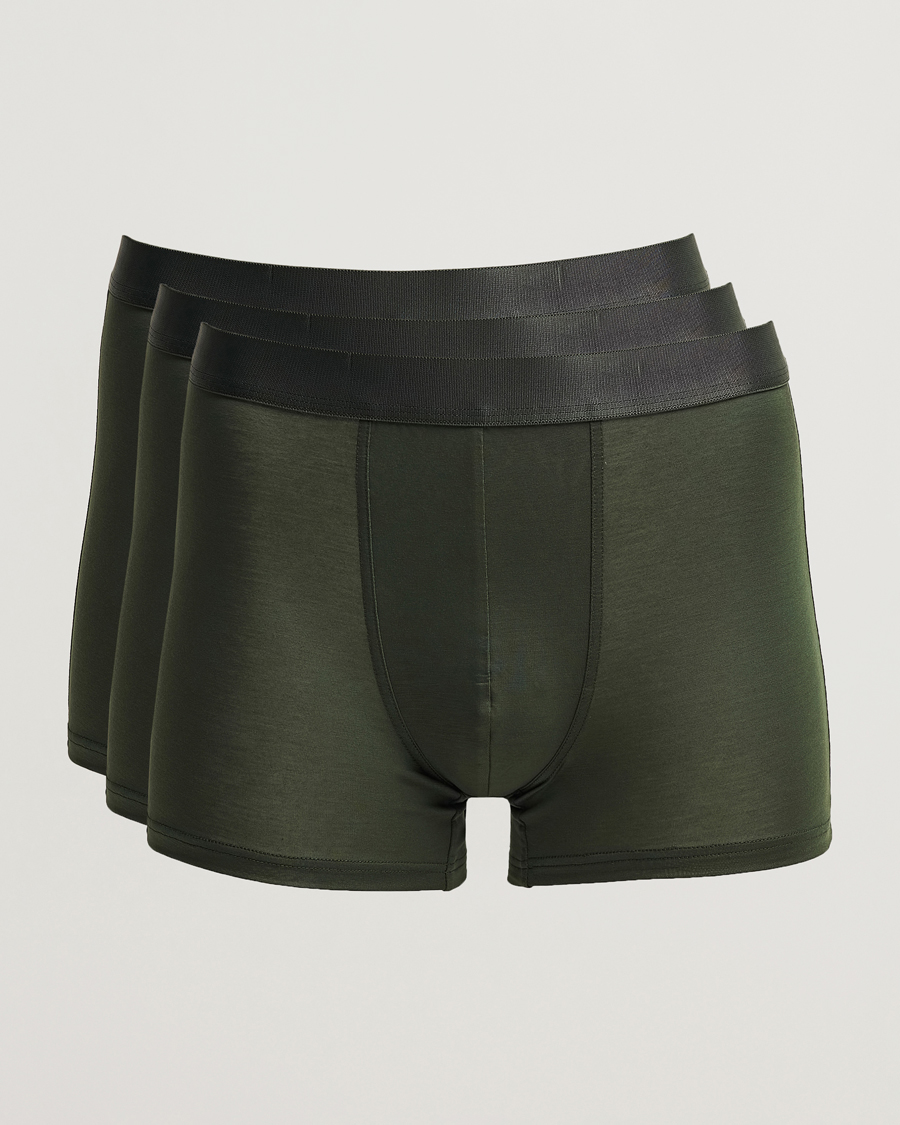 Herre | Undertøj | CDLP | 3-Pack Boxer Briefs Army Green