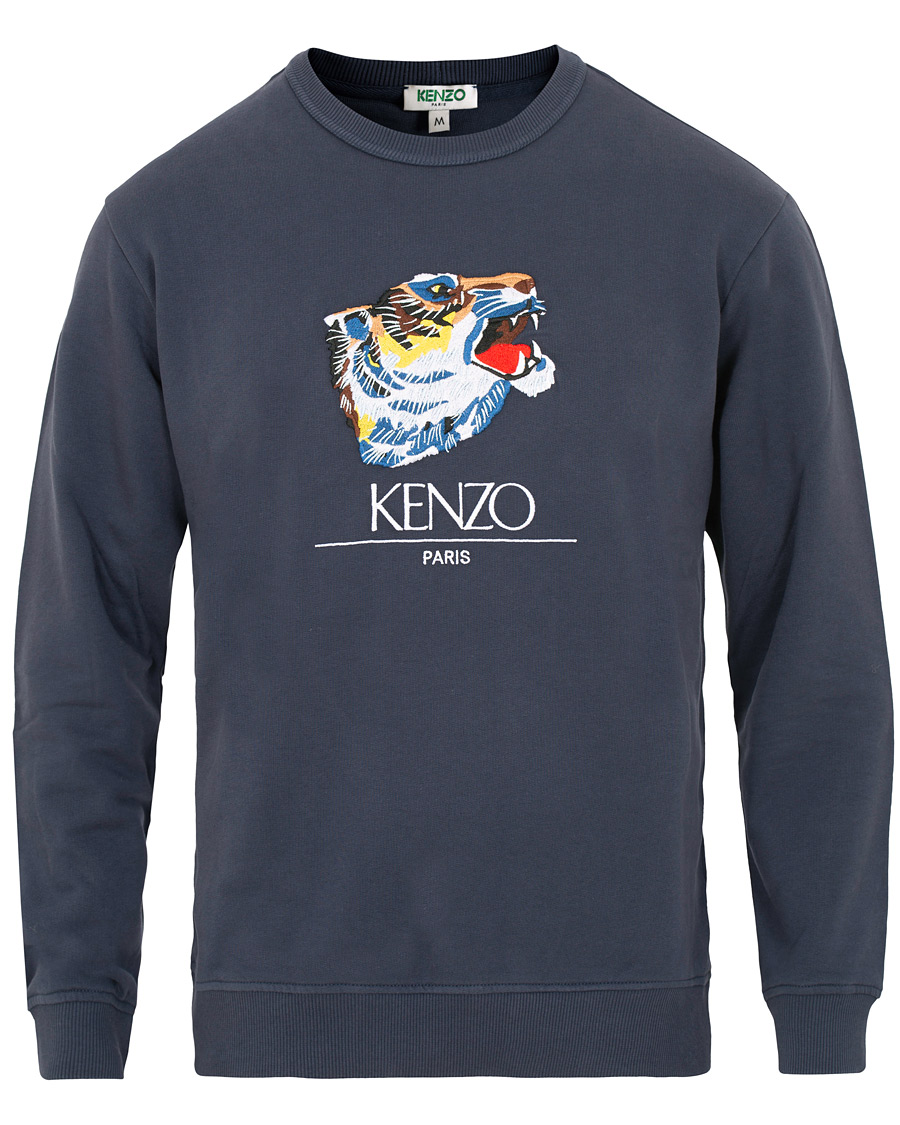 Herre | Trøjer | KENZO | Tiger Head Sweatshirt Ink