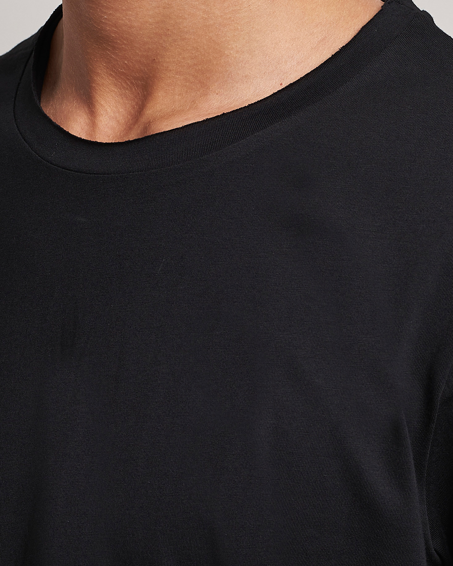 Herre | T-Shirts | Bread & Boxers | Crew Neck Relaxed Black