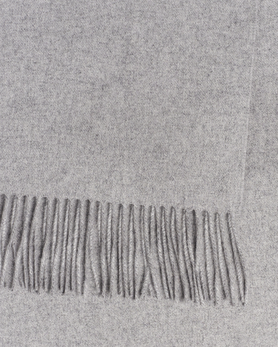 Herre | Piacenza Cashmere Cashmere Scarf Light Grey | Piacenza Cashmere | Cashmere Scarf Light Grey