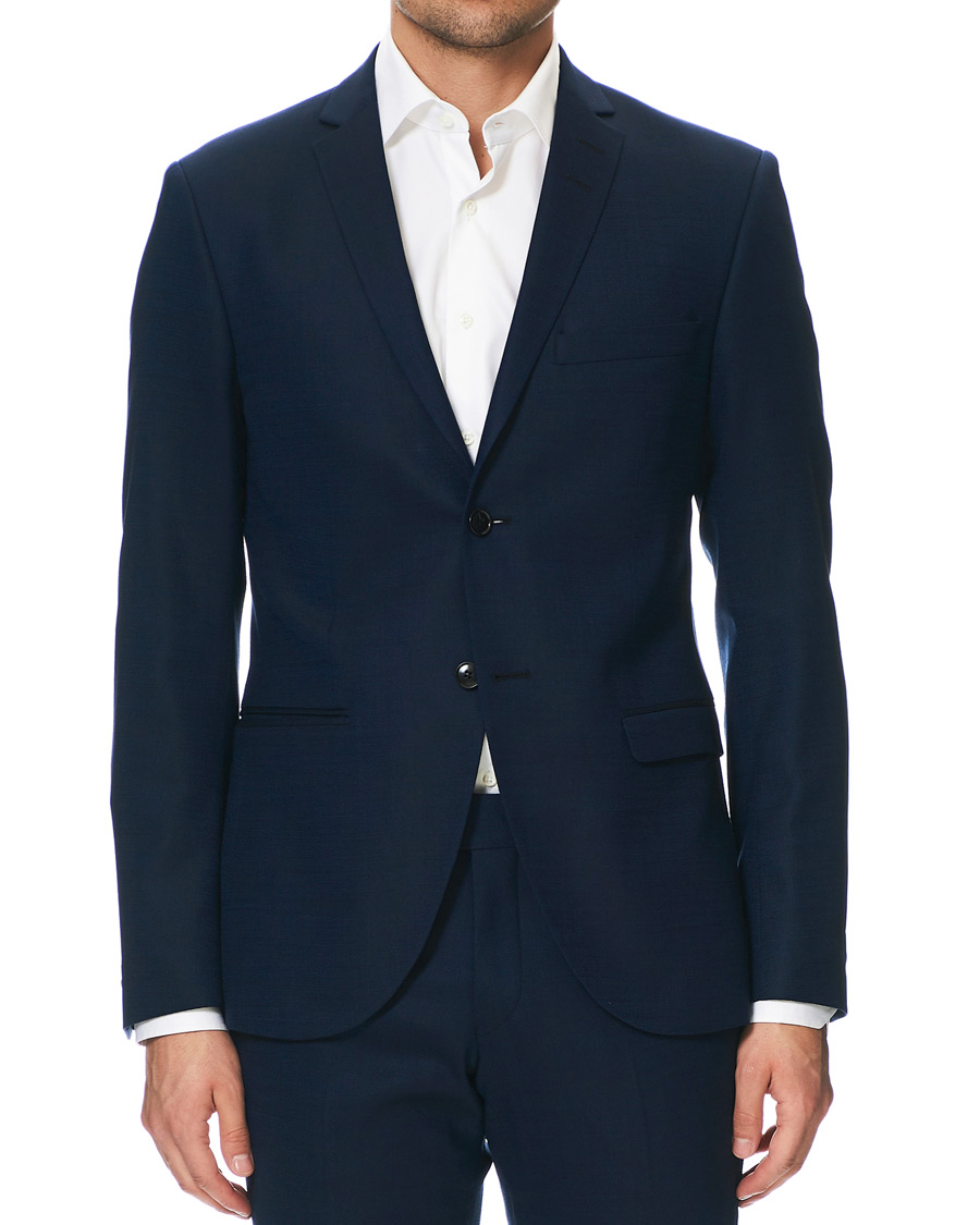 Herre | Blazere & jakker | Tiger of Sweden | Jil Wool Stretch Blazer Country Blue