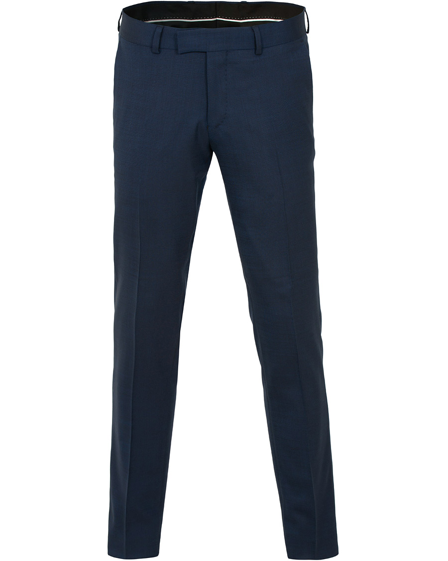 Herre | Bukser | Tiger of Sweden | Gordon Wool Stretch Trousers Country Blue